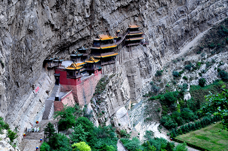 懸空(kōng)寺夏季